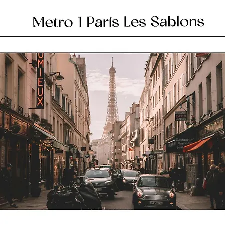 Apartment Etoile - 2 Personnes - Luxe Proche Metro - Direct Paris